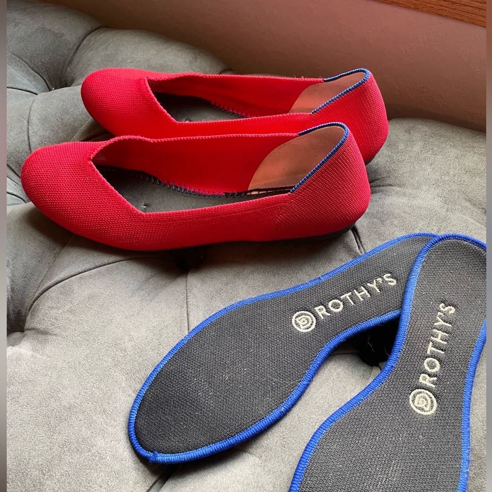 Authentic Rothy’s Round Toe Flats - Picture 2 of 8